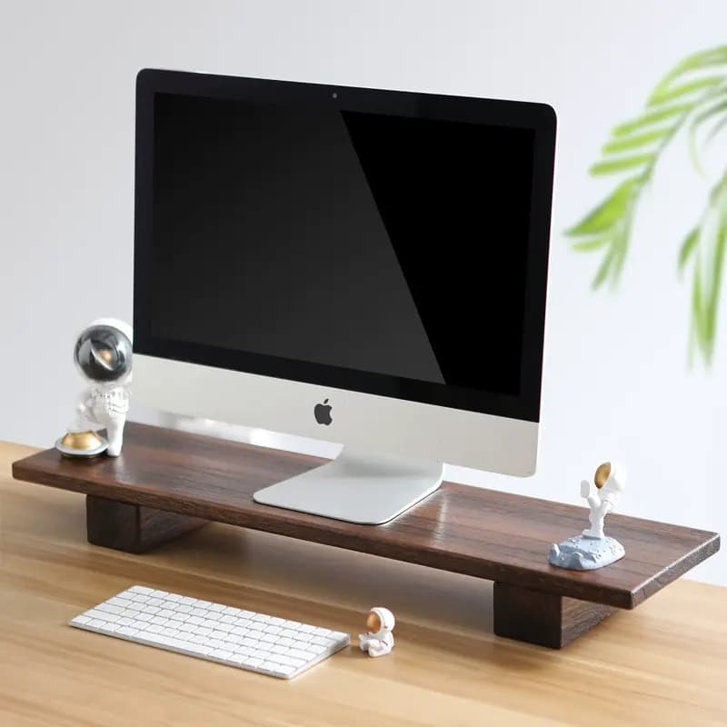 ជើងទម្រ Monitor ឈើ